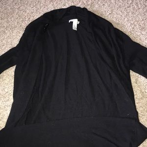 Plain Black Cardigan